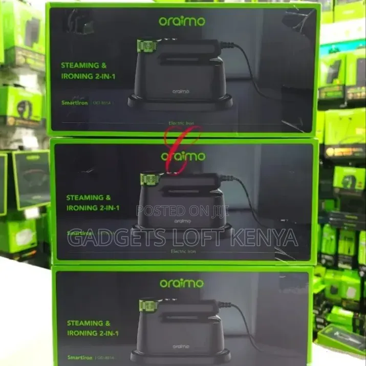 Oraimo Smart Iron OEI-801A 1740W Steaming Ironing Electric Iron