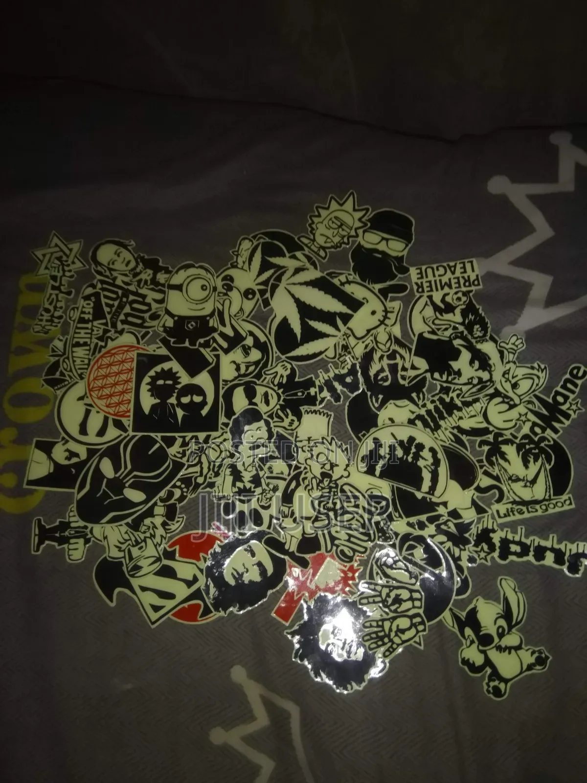 Glow in the Dark Vinyl Decal Stickers