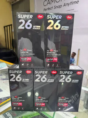 New Itel S26 Ultra 256 GB Silver