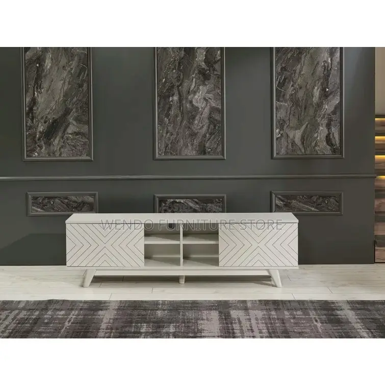 Living Room White TV Stands
