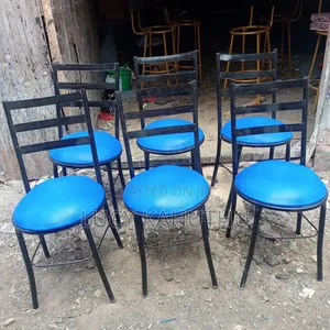 Blue Chairs With R-8 Support