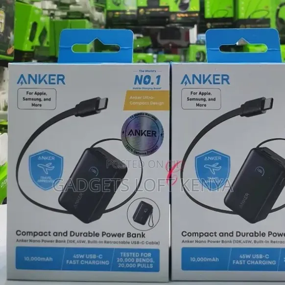 Anker A1638H11 Nano *45W* Power Bank