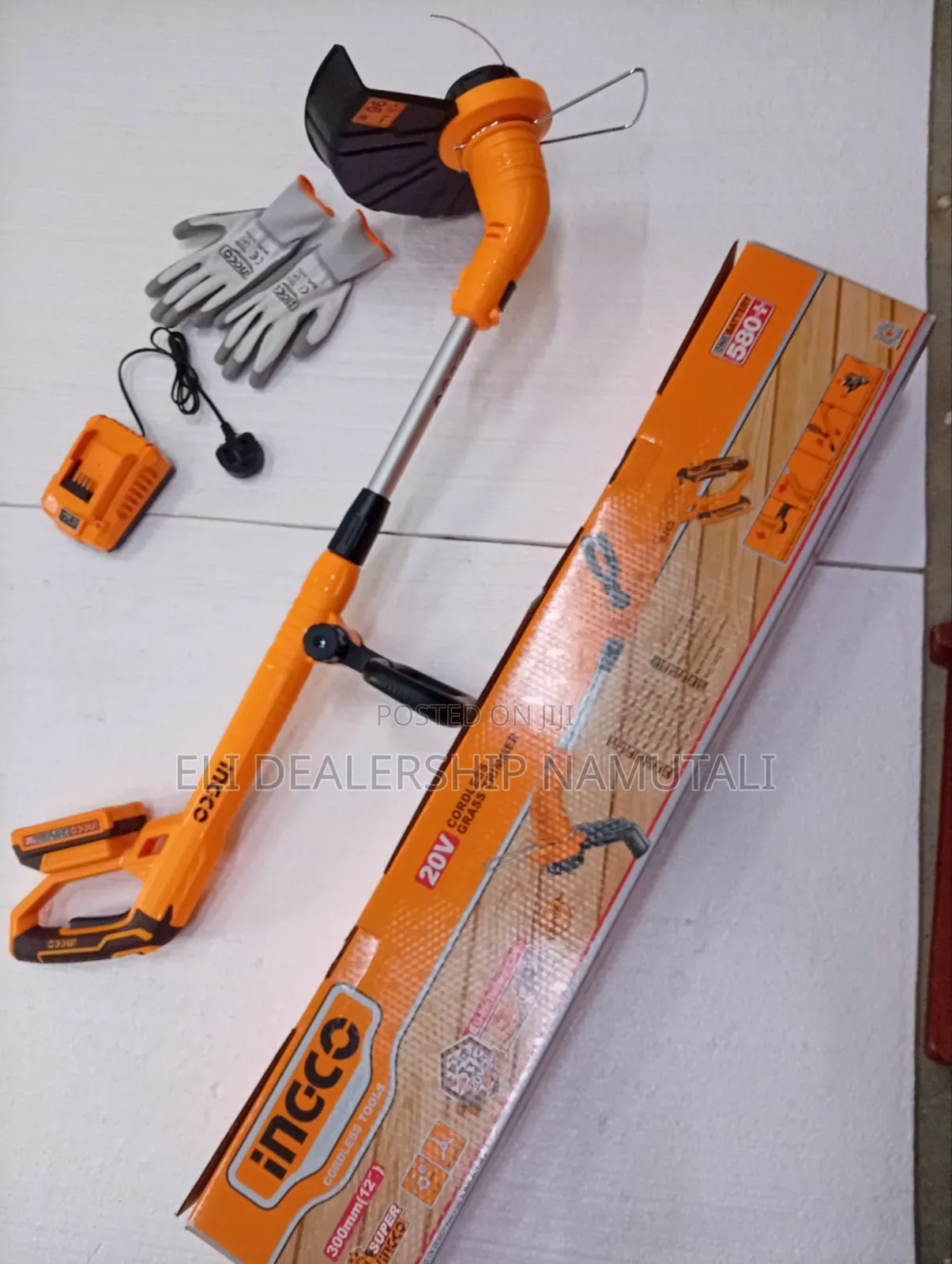 INGCO Cordless Garden Brush Cutter – Fast Efficient Grass Trimmer
