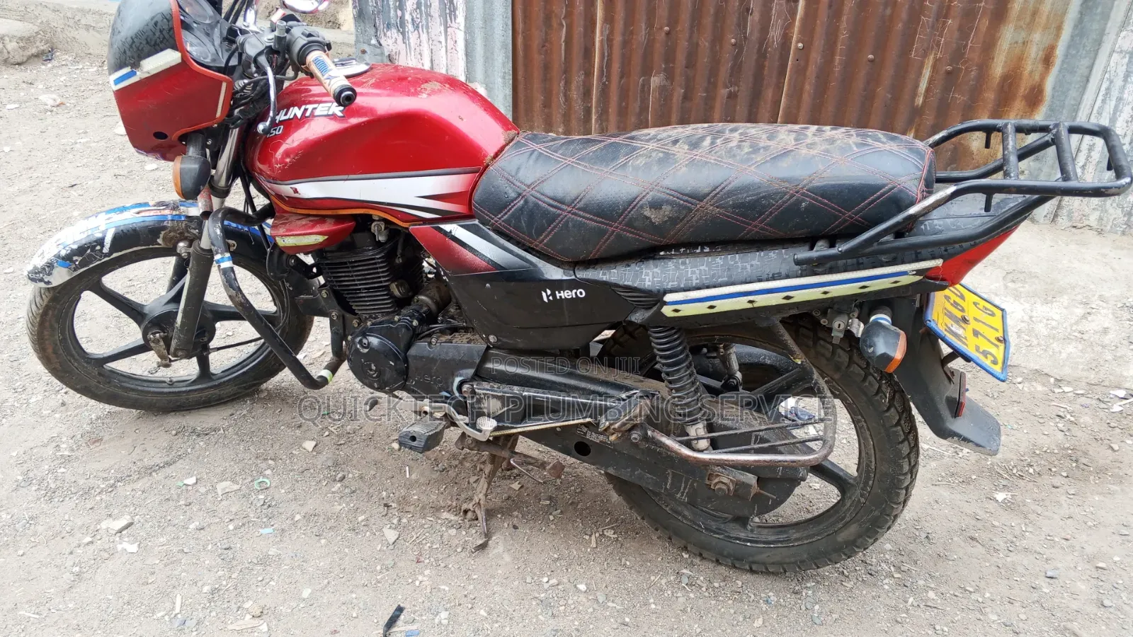Hero Hunter 150 2021 Red