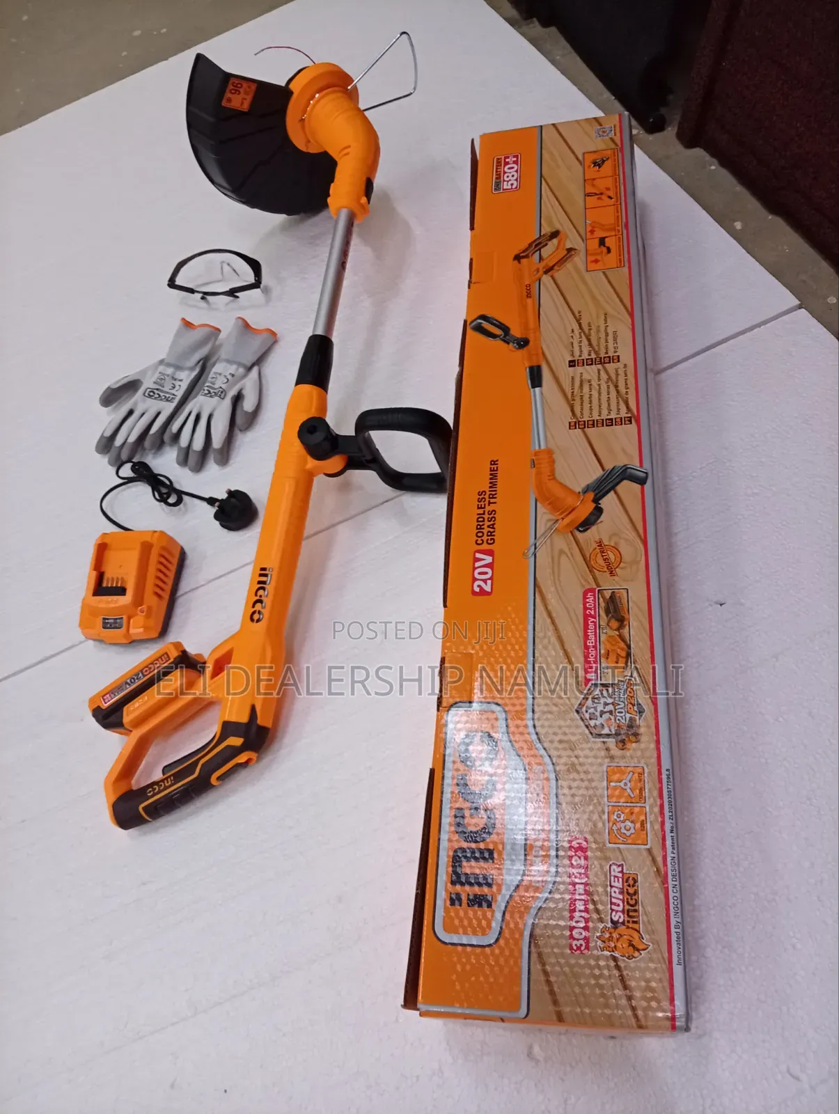 INGCO Cordless Garden Brush Cutter – Fast Efficient Grass Trimmer