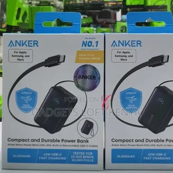 Anker A1638H11 Nano *45W* Power Bank