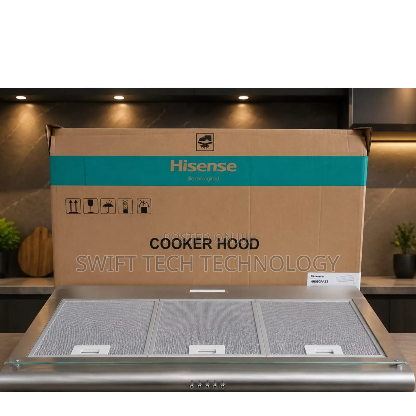 Hisense 60Cm Chimney Cooker Hood