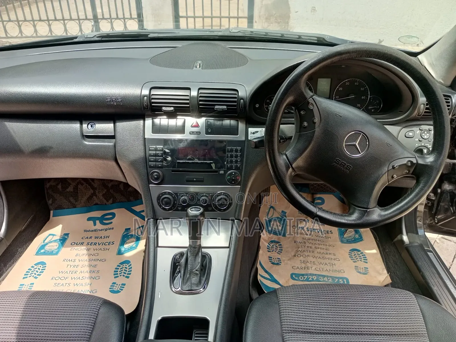 Mercedes-Benz C230 2005 Black