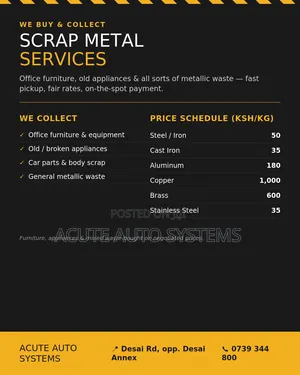 Scrap Metal Buying Services