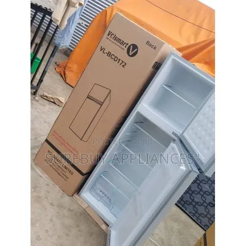 Volsmart 172L Double Door Fridge With 3.5-Star Efficiency