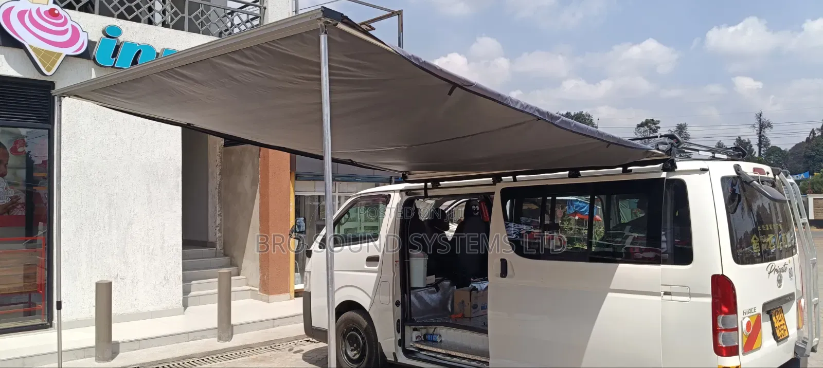Vehicle Side Mounted Canopy / Side Awning