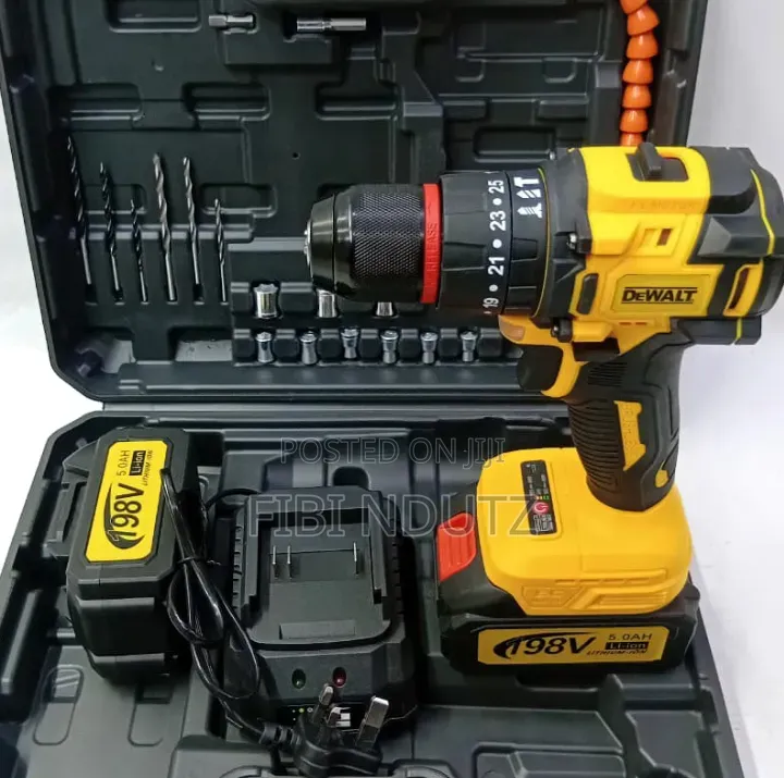 New Brushless Cordless 98volts/DeWalt 98V Brushless Drill