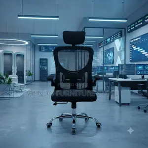 Office Chairs; High Backrest Orthopedic Recliner Fully Fabric Chairs