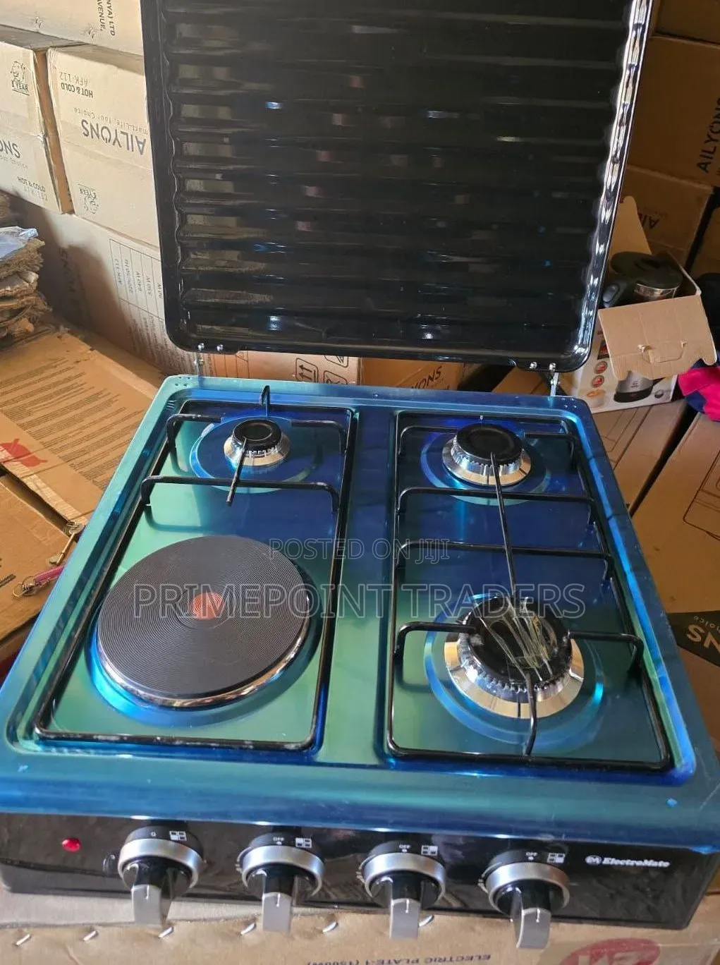 Electromate 4-Burner 3+1 Table Top Cooker – Powerful Versatile