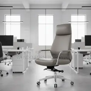 Office Chairs; High Back Leaders Executive Office Leather Chairs