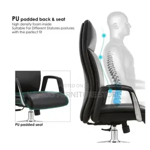 Office Chairs; High Back Leaders Executive Office Leather Chairs