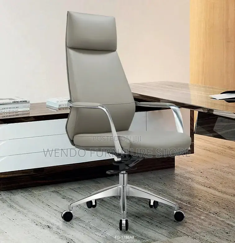 Office Chairs; High Back Leaders Executive Office Leather Chairs
