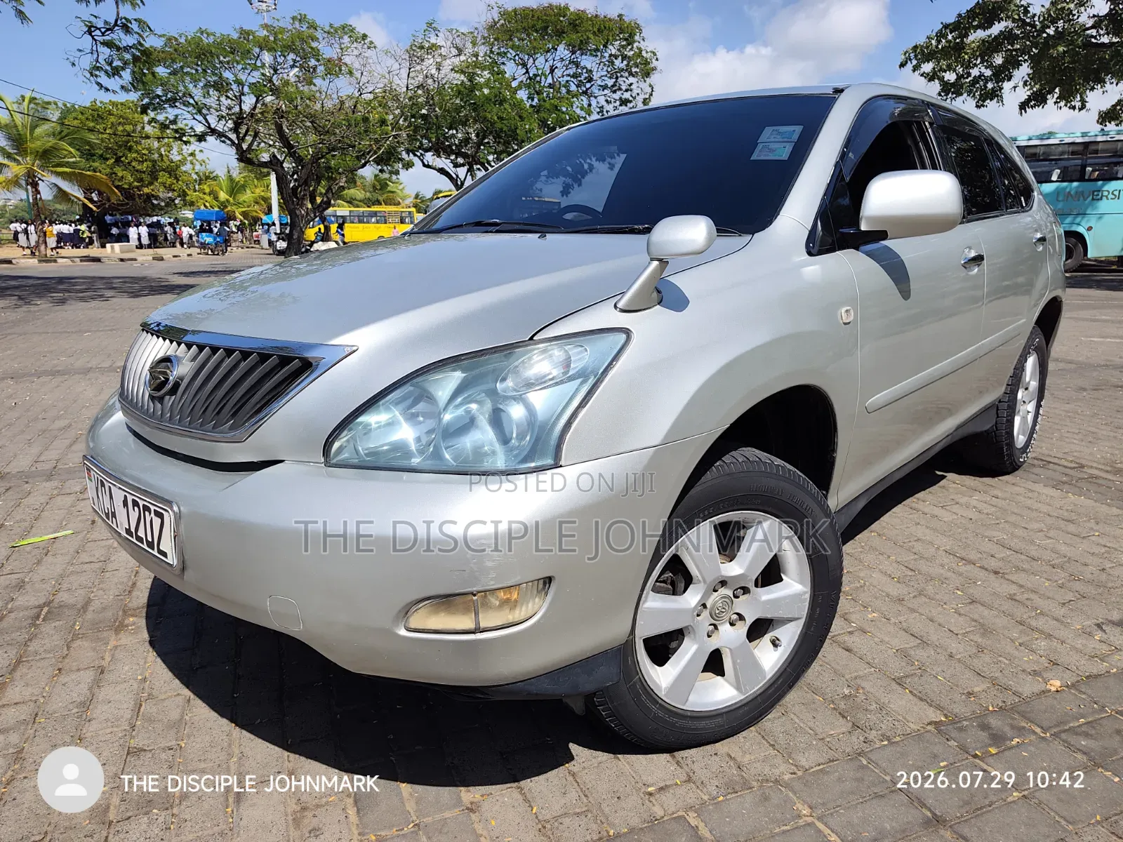 Toyota Harrier 2008 Silver