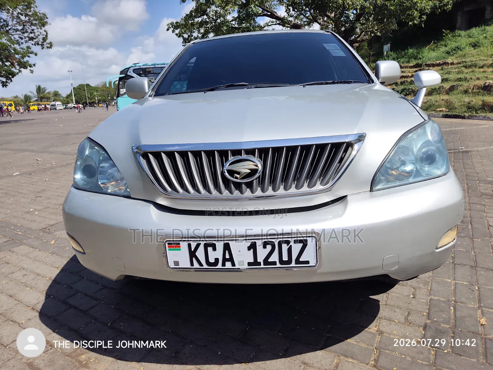 Toyota Harrier 2008 Silver