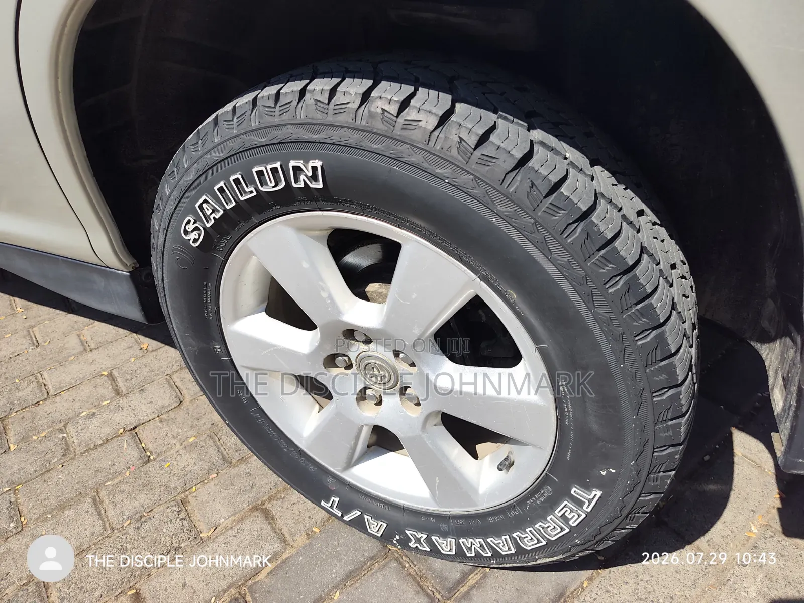 Toyota Harrier 2008 Silver