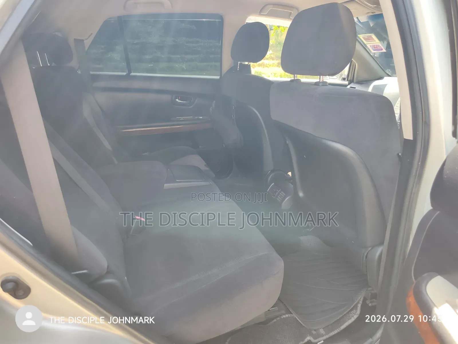 Toyota Harrier 2008 Silver