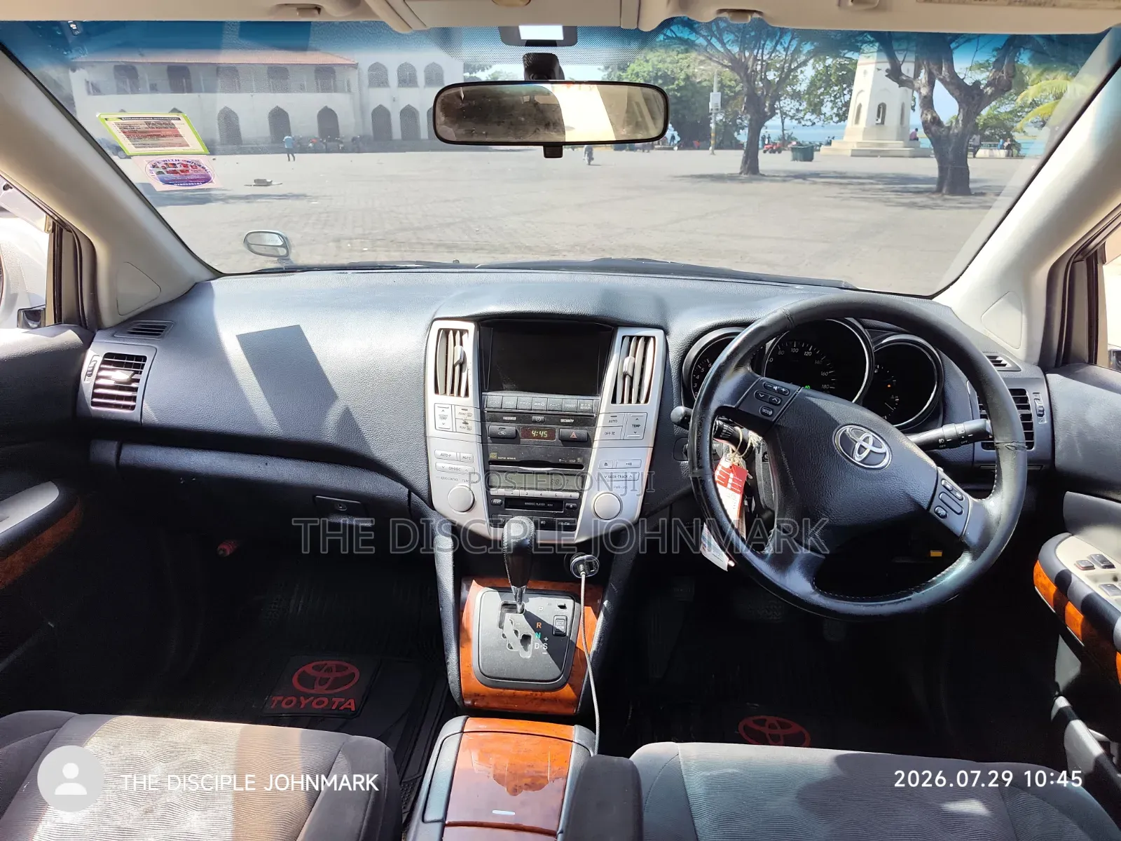 Toyota Harrier 2008 Silver
