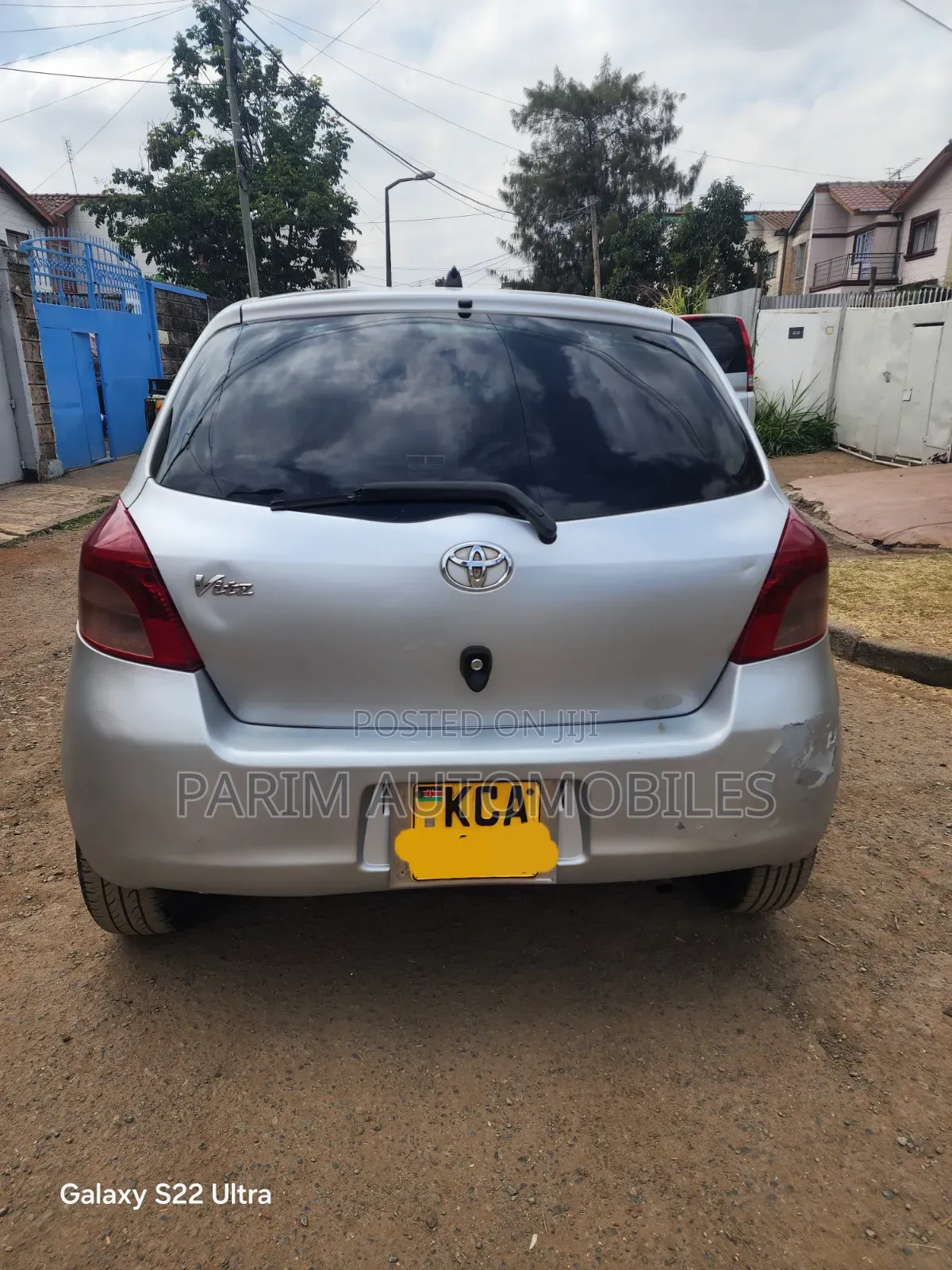 Toyota Vitz 2007 Silver