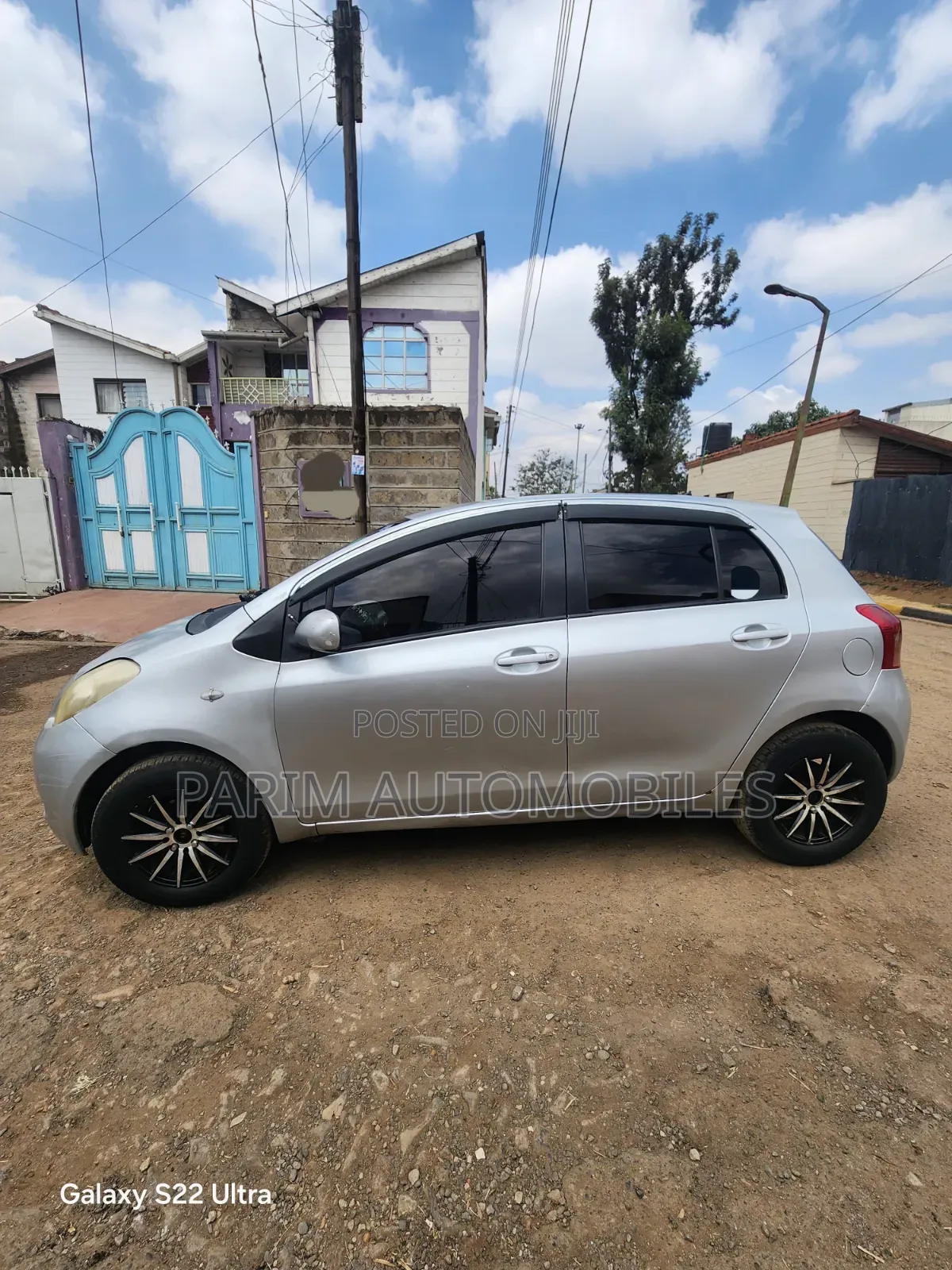 Toyota Vitz 2007 Silver