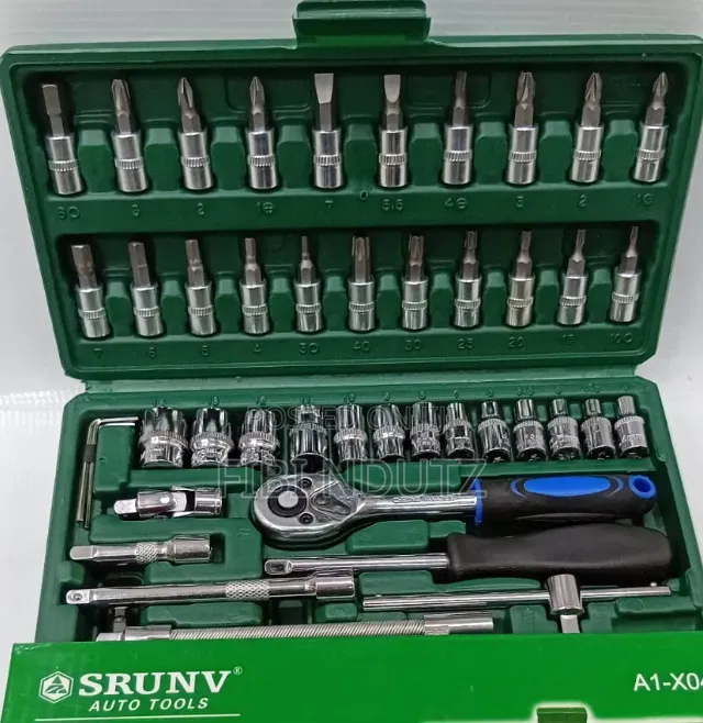 Standardized 46 Pieces Socket Wrench/Socket Wrench Set