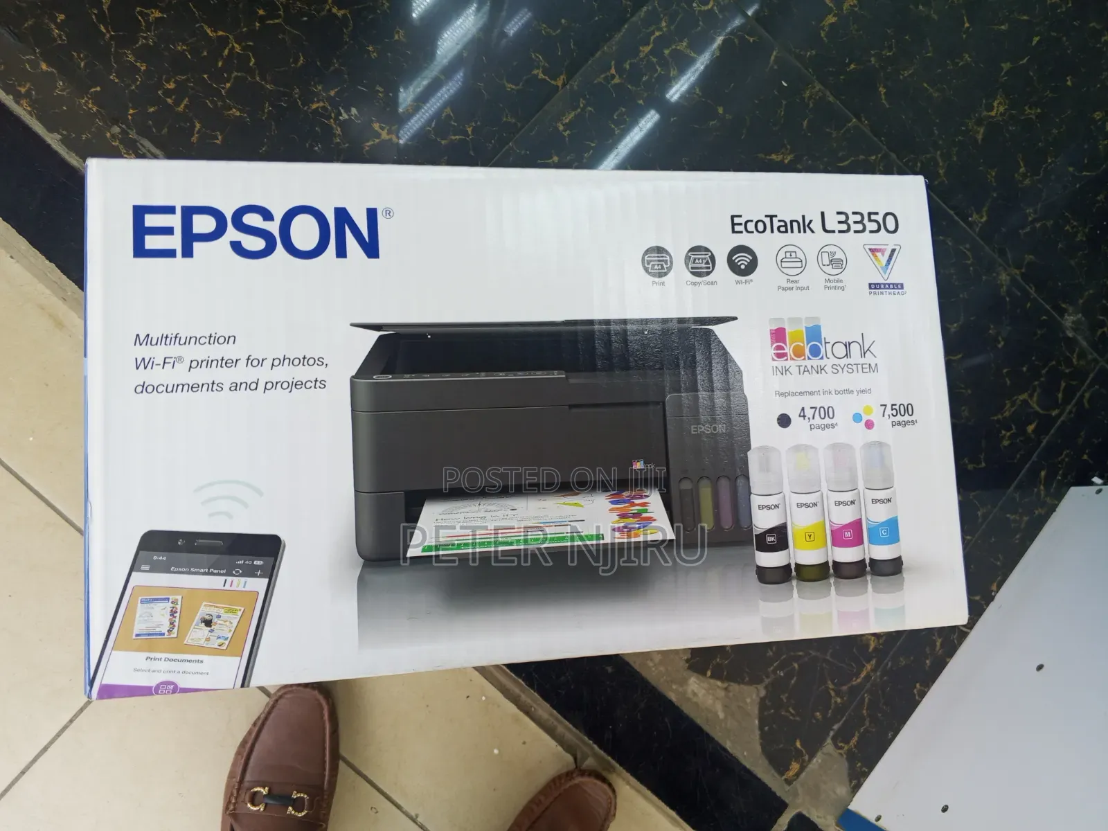 Ecotank L3350 Epson Print Scan Copy+wi-Fi
