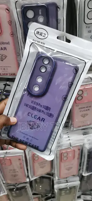 Vivo S19 Pro 5GTranslucent/Smoke Matte Purple Finish Case