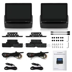 Lexus Lx600 Land Cruiser Lc300 Android Headrest Monitors / Screens