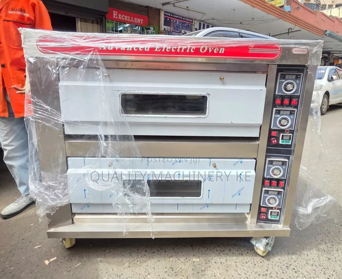 Professional Stainless Steel 2deck 4trays Oven 
Three Phase