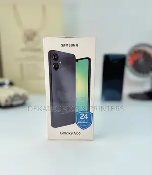 New Samsung Galaxy A06 128 GB Black