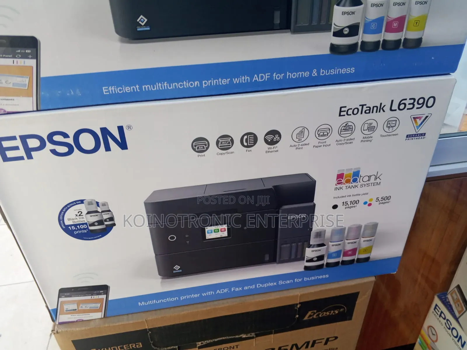 Epson EcoTank L6390 A4 Multifunction Wi-Fi Ink Tank Printer