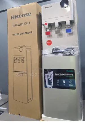 Hisense 3Taps Hot,Normal and Cold Water Dispenser- Silver