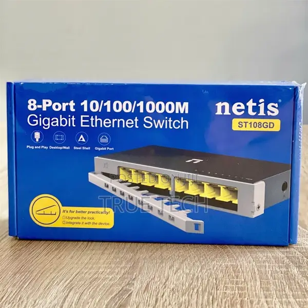 Netis ST108GD 8Port Gigabit Ethernet Switch
