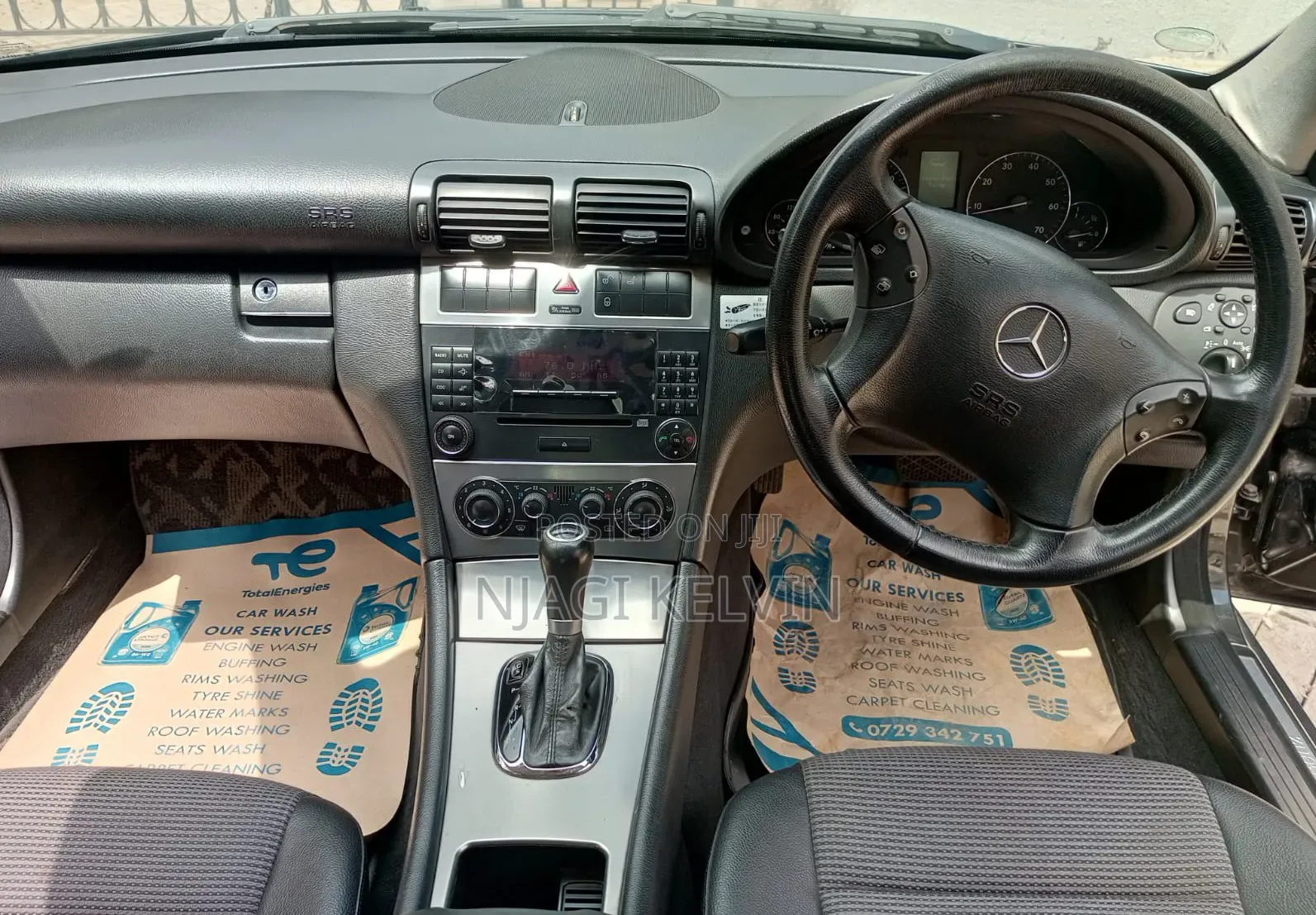 Mercedes-Benz C200 2005 Black