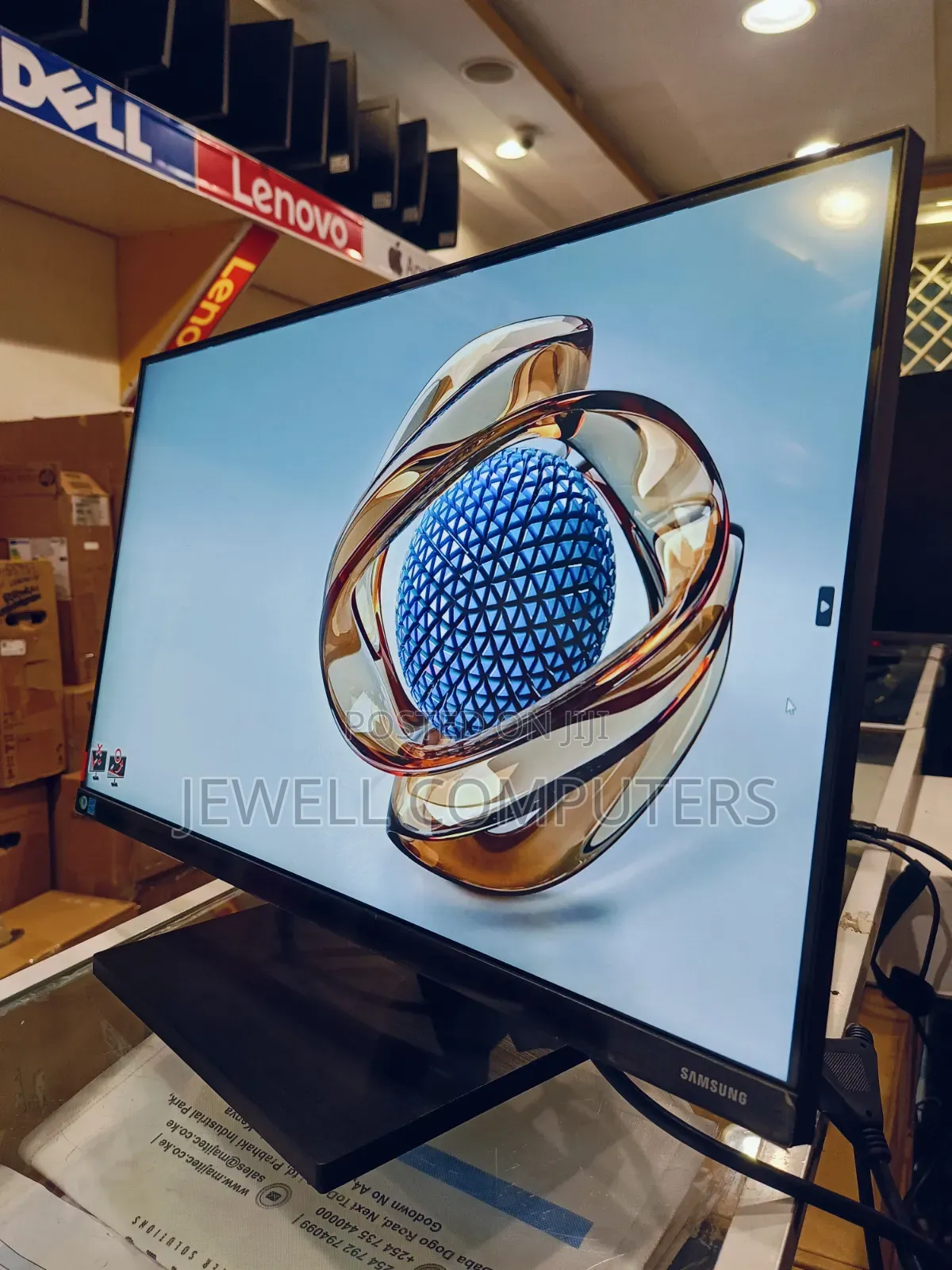 Samsung 24-Inch FHD Monitor F24T454FQN - IPS, 75Hz, Height Adjustable