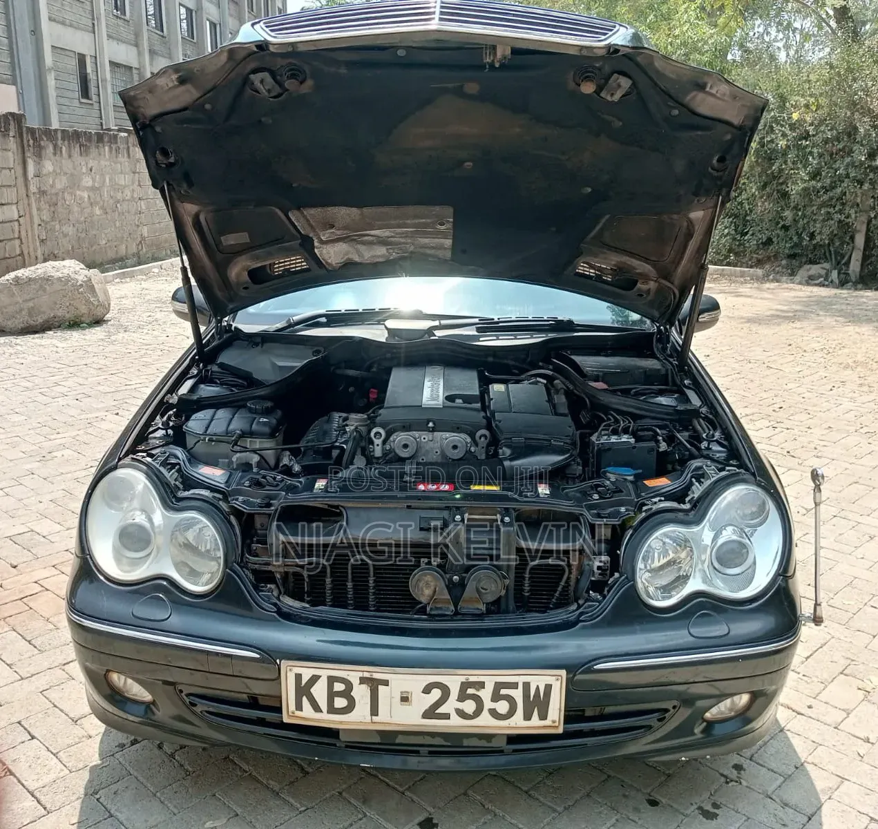 Mercedes-Benz C200 2005 Black