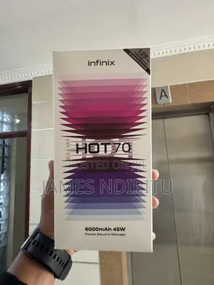 New Infinix Hot 70 128 GB Black