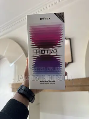 New Infinix Hot 70 128 GB Black
