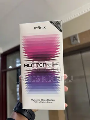 New Infinix Hot 70 Pro 5G+ 256 GB Black