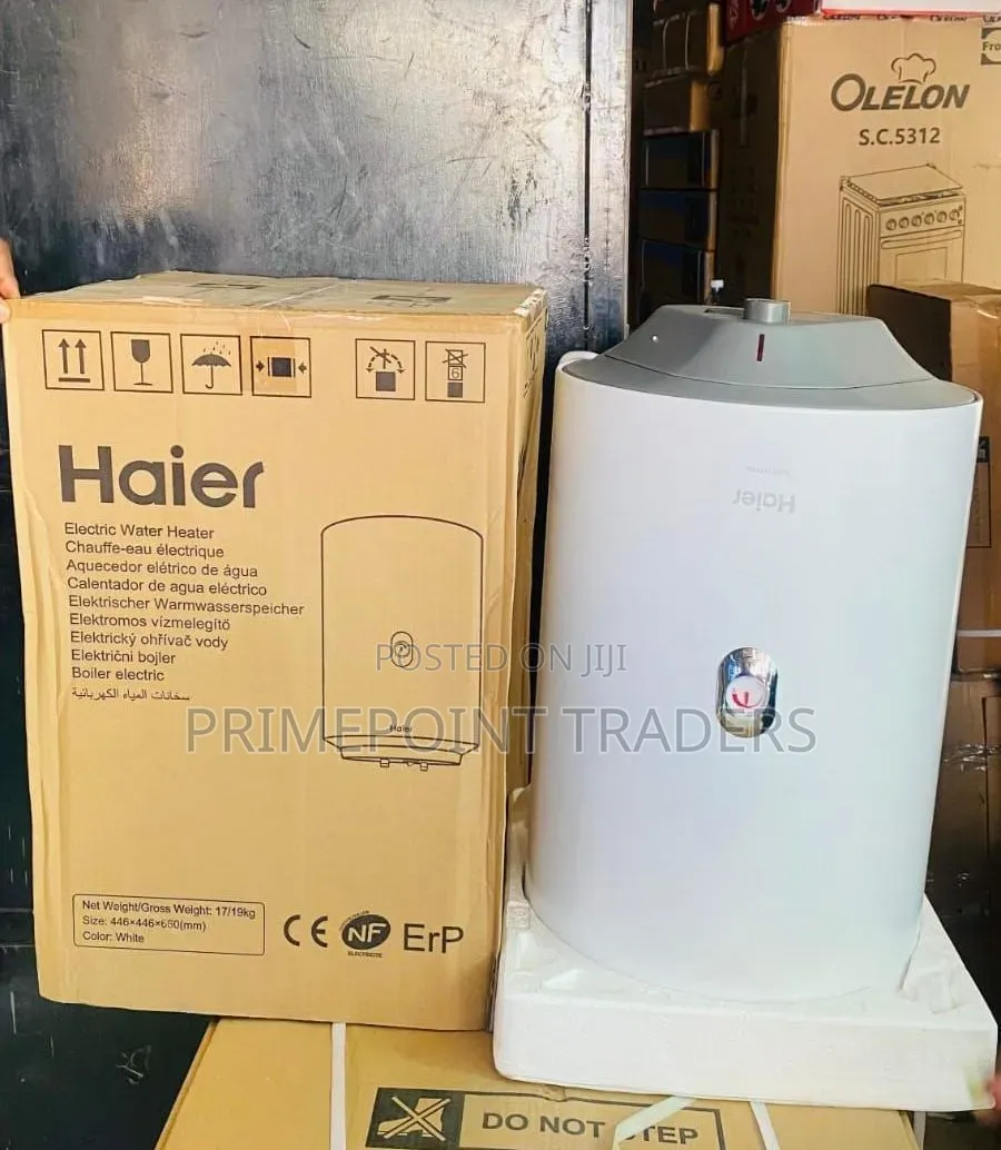 Haier 80L Electric Water Heater – Reliable Hot Water for Your Home