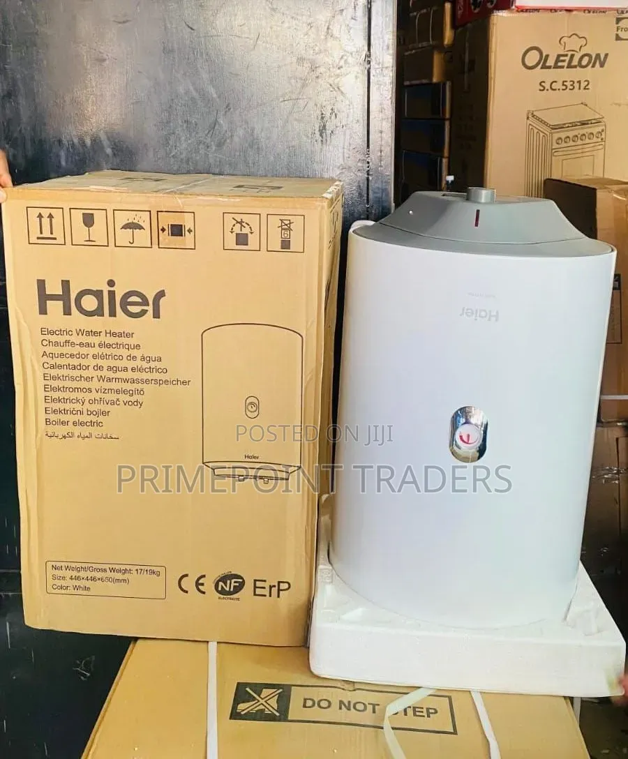 Haier 80L Electric Water Heater – Reliable Hot Water for Your Home