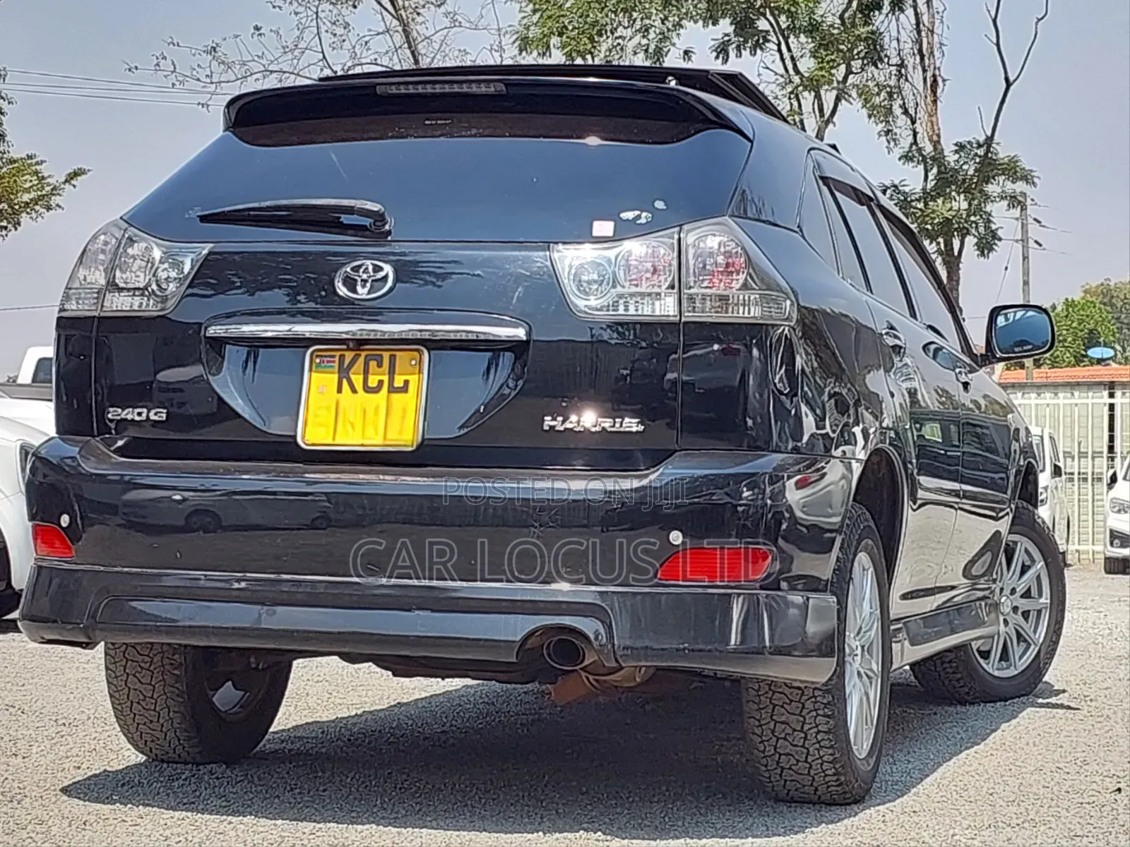 Toyota Harrier 2011 Matt Black