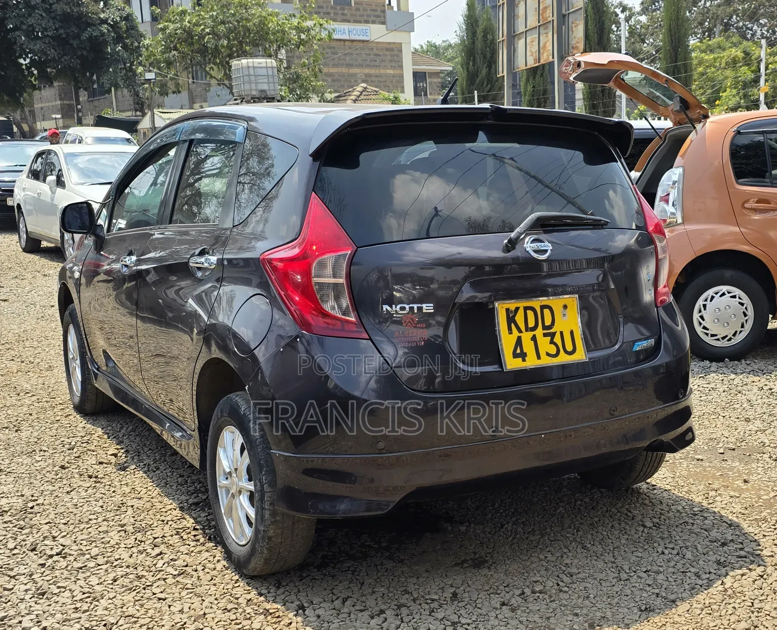 Nissan Note 2014 Burgundy