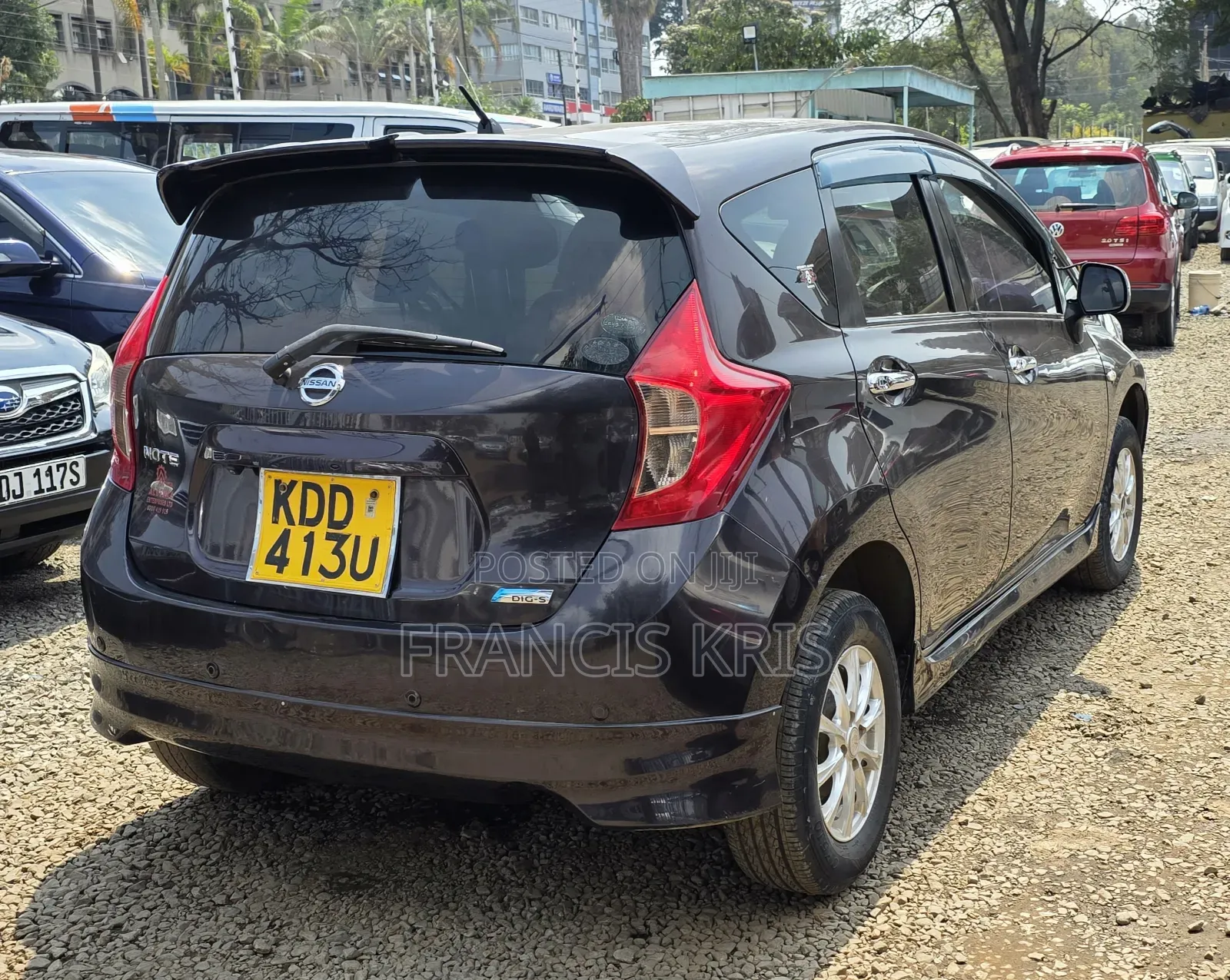 Nissan Note 2014 Burgundy