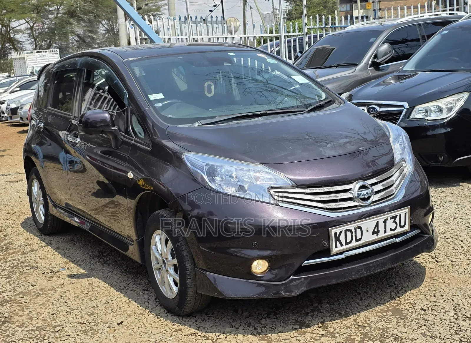 Nissan Note 2014 Burgundy