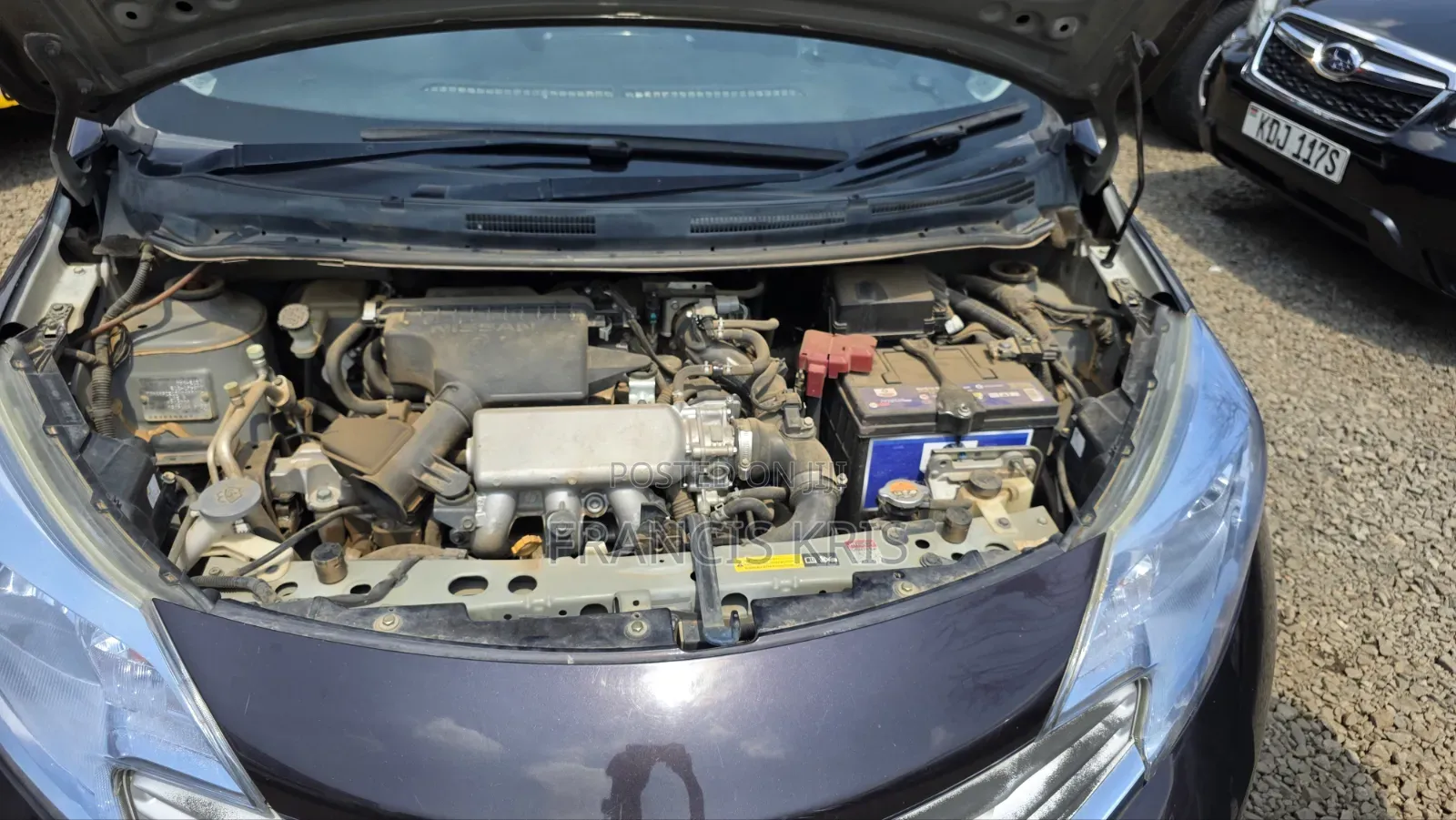 Nissan Note 2014 Burgundy